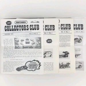 Matchbox Collectors Club Official Quarterly Newsletter 1991-94 Lot 13 - Bild 1 von 8