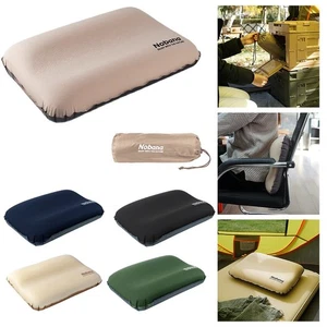 Almohada de esponja autoinflable para camping cabeza de liberación de presión diseño compacto - Imagen 1 de 32
