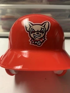 EL PASO CHIHUAHUAS MINOR LEAGUE MINI BATTING HELMET Double Flap - Picture 1 of 4