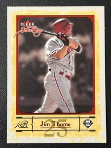 2004 Fleer Sweet Sigs #57 Jim Thome Philadelphia Phillies - Picture 1 of 2