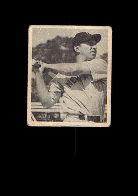 1948 Bowman Set-Break # 19 Tommy Henrich LOW GRADE (crease) *GMCARDS* - Image 1 of 2