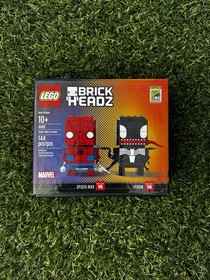 LEGO BRICKHEADZ: Spider-Man & Venom (41497) Brand New