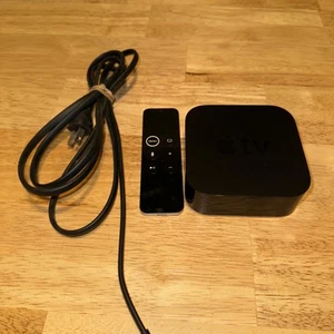 Apple TV (5th Generation) 1st Gen 4K HDR 2160P 32GB Media Streamer A1842 Remote - Picture 1 of 6