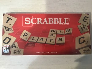 Scrabble Crossword Board Game by Hasbro - Picture 1 of 6