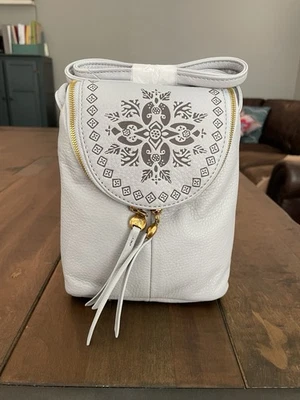 HOBO Fern Crossbody In Pebbled Leather - Blue Pearl - NEW W/ TAGS Retails $168 - Image 1 of 4