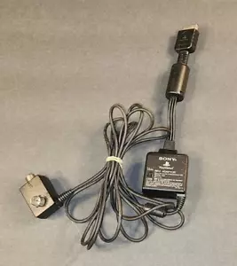 OFFIZIELLER SONY PLAYSTATION PS1 PS2 RF ADAPTER SCPH-1121 TV RFU SCHALTER ORIGINAL OEM - Bild 1 von 4