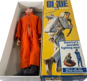 GI Joe Action Pilot 12" Figure AM78-00 Hasbro 2008 Boxed Vintage Incomplete - Picture 1 of 13