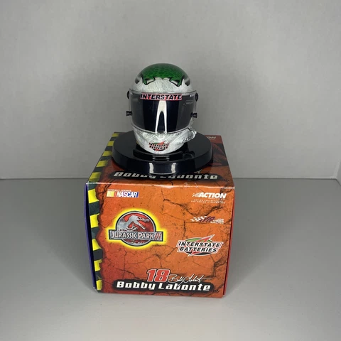 2001 Limited Edition Home Depot JurassicPark Bobby Labonte #18 Mini Helmet Cover