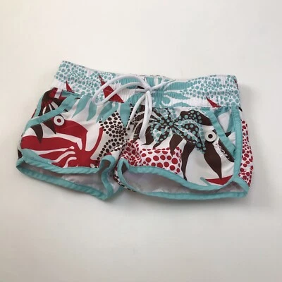 Baúl corto de baño corto Oniell para mujer talla S elástico y cintura atada rojo blanco Foto 1 de 4