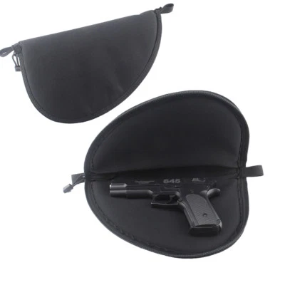 Tactical Soft Padded Pistol Case Rug Pouch Sponge Pistol Storage Bag Hunting - Image 1 of 4