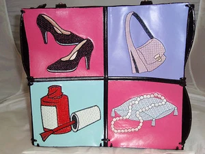 Tragetasche, Reise, Einkaufstasche strapazierfähig 12X12 Zoll Reißverschluss Neu mit Etikett kostenloser Versand - Bild 1 von 6