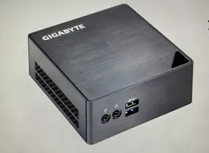 Gigabyte Brix 6200 i5 Mini Compact PC Win10 120GB SSD 8GB RAM Mouse & Keyboard - Picture 1 of 10