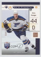 2005-06 Upper Deck Be a Player First Period /100 Chris Pronger #76 HOF