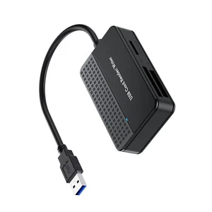 USB 3.0 4 in 1 Hub Converter Multi Slot Card Reader Adapter Fit For SD/SDHC/SDXC - Picture 1 of 13