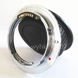 AF Confirm Contax Yashica CY C/Y Lens to EF mount Adapter 550d 600d 7d 350d cap - Picture 1 of 1