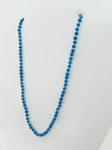 GENUINE TURQUOISE GEMSTONES NECKLACE 14K YELLOW GOLD ** NWT ** Free Shipping **  - Picture 1 of 3