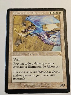 Dawn Elemental●Scourge●MTG●2003●RARE●PORTUGUESE●MP●C228 - Image 1 of 2