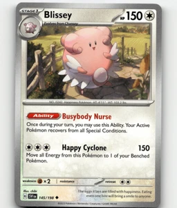 Pokemon Blissey 145/198 Escarlata y Violeta Base Set Casi Nuevo/Muy Nuevo - Imagen 1 de 1