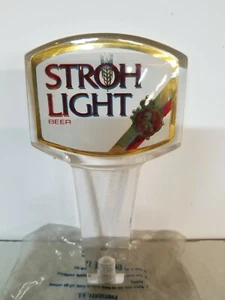Stroh Light Beer Tap Keg Handle Pull 6" - Picture 1 of 6