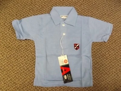 Tom Pulgar De Colección Años 50 NUEVO Deportivo Azul Fino Acrílico Tejido Verano Polo Niños 5 Foto 1 de 3