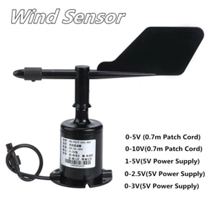 Wind Speed Sensor 360°Wind Transmitter Transducer Direction Indicator 5 Types - Picture 1 of 27