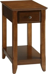Acme Bertie Side Table - 82836 - Walnut - Picture 1 of 3