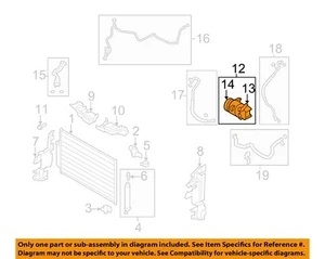 Used A/C Compressor fits: 2014 Nissan Murano  Grade A - Picture 1 of 3