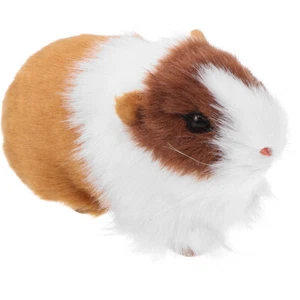 Animal Model Child Miss Hamster Detail Figurine Stuffed Animals for Kids - Picture 1 of 10