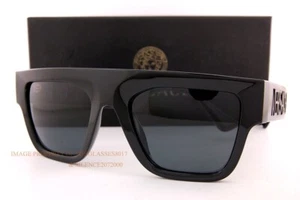 Nuevas gafas de sol VERSACE VE 4430U GB1/87 negras/grises oscuras para mujer - Imagen 1 de 5
