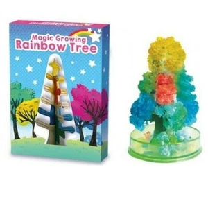 Magic Growing Rainbow Tree Crystal Toy Kids Boys Girls Stocking Filler Gift - Picture 1 of 1