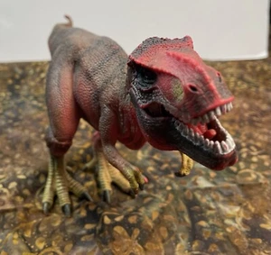 Schleich TYRANNOSAURUS rotbraun Dinosaurier T-Rex Figur beweglicher Mund öffnen schließen - Bild 1 von 5