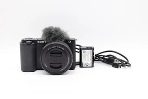 Sony Alpha ZV-E10 24.2MP Digital Camera Black (Kit w/ 16-50mm Lens) - 265 Acts! - Picture 1 of 14