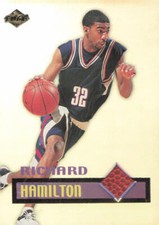 1999 Collector's Edge Rookie Rage #RH Richard Hamilton Game Ball mint