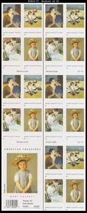USA5 #3804-07 MNH BKLT20 Mary Cassatt - Bild 1 von 1