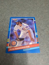 1991 Donruss #144 PAUL ASSENMACHER Chicago Cubs