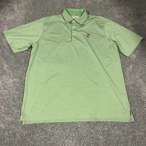 Donald Ross Shirt Mens Green L Polo Philadelphia Cricket Club Golf Logo - Picture 1 of 10