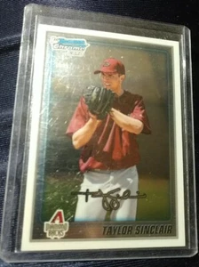 2010 Bowman Chrome #BCP120 Taylor Sinclair Arizona Diamondbacks MLB - Picture 1 of 1