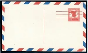 US UNUSED Airmail # UXC4 Postal Card , VF NH - I Combine S/H - Picture 1 of 1