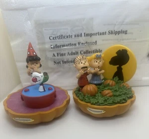 2 HAWTHORNE Peanuts It's the Great Pumpkin Snoopy Charlie Lucy - Picture 1 of 8