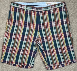 Polo Ralph Lauren Authentic Indian Madras Vtg Men's Plaid Shorts Size 35 - Picture 1 of 11