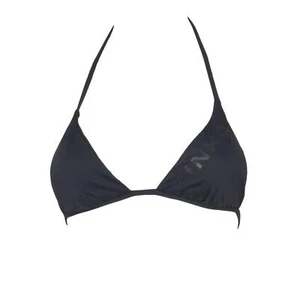 PINKO Top BIkini a Triangolo Donna Bagnanti Colore Nero - Picture 1 of 3