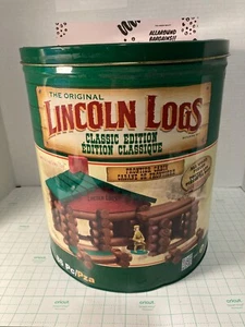 Original Lincoln Logs Classic Edition 86 Stück Frontier Cabin AND Shady Pines! - Bild 1 von 9