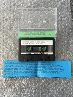 Elvis Rare Collectors Tapes | Live In Vegas 20/8 D/S 1971 | Unreleased Concerts Foto 1 de 2