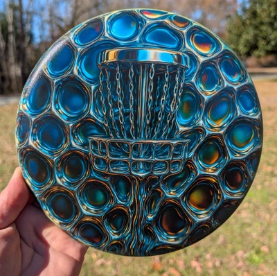 Disc Golf Custom Axiom Discs Fission HEX 163gm Mid range PDGA Approved - Image 1 of 4