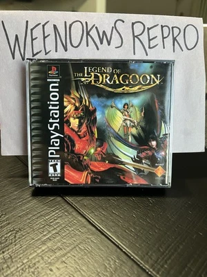 Legend Of Dragoon HANDMADE Display Case Ps1 Thick - Image 1 of 4