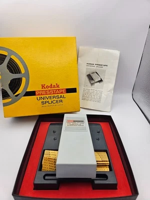 ✂️ Kodak Presstape Universal Film Splicer – Caixa Original - Conjunto de Colecionadores! - Imagem 1 de 4