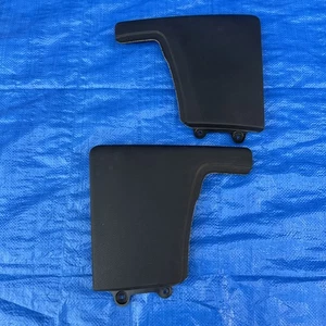 Porsche 997 911 987 Boxster Left & Right Center Console Cover Set Black OEM - Picture 1 of 12
