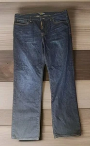 Mens 38x34 Jeans Lucky Brand 361 Vintage Straight Blue Distressed Med Wash Denim - Picture 1 of 12