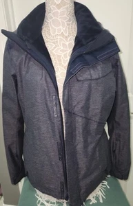 The North Face Triclimate Jacket Womens Large 3 In 1 Helata Ski Hooded Full Zip - Picture 1 of 8