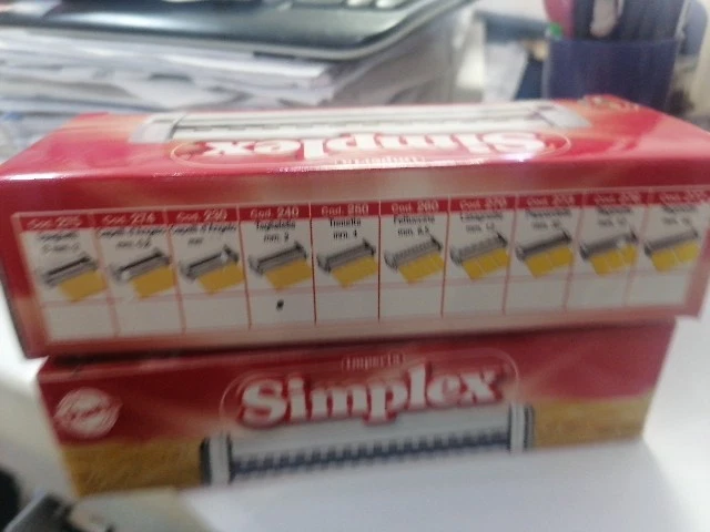 Imperia Simplex Macchina Pasta taglio Tagliatelle mm 2